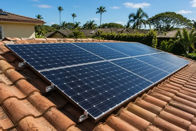 Installation de panneaux solaires à Monze